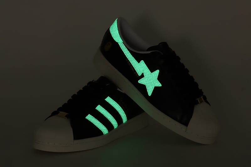 The atmos x BAPE x adidas SSTAR V "G-SNK" Releases Next Week