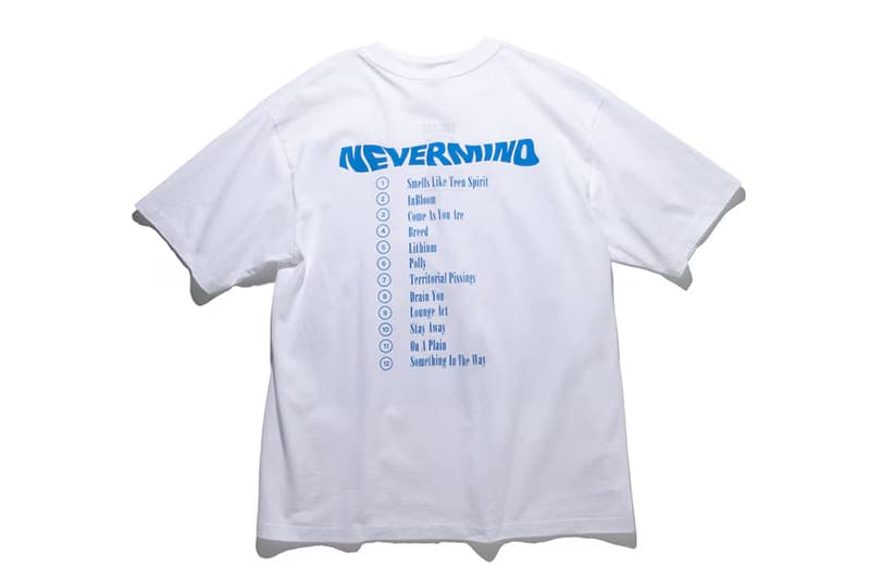 FREAK'S STORE Drops '90s-Inspired Nirvana Grunge Band Tees collection kurt cobain all apologies nvermind 