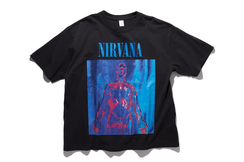 FREAK'S STORE Drops '90s-Inspired Nirvana Grunge Band Tees collection kurt cobain all apologies nvermind 