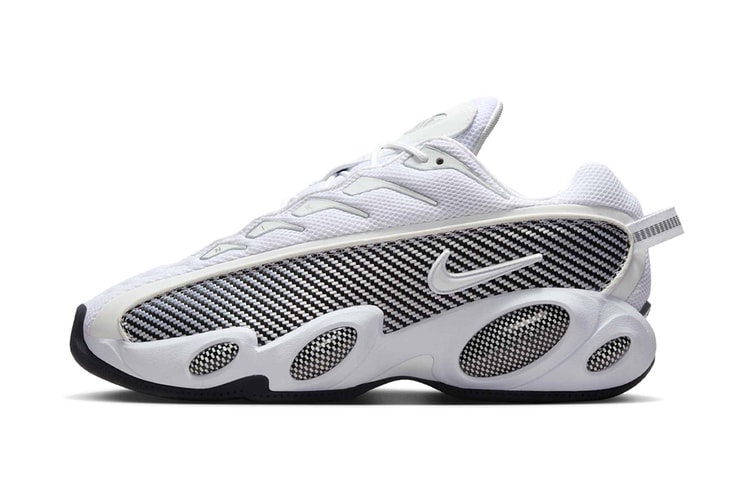 Drake's Nike NOCTA Glide Surfaces in a Minimalist "White/Black"
