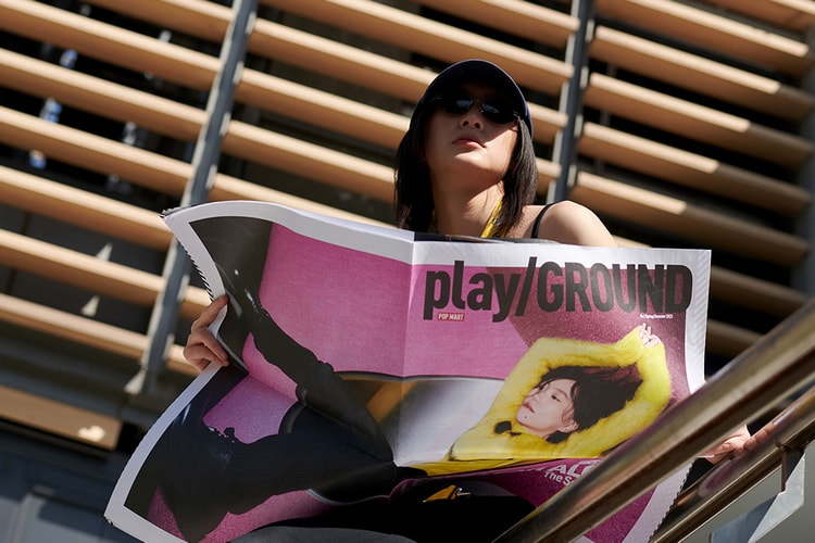 POP MART is Bringing Print Back with the Launch of New Magazine, play/GROUND