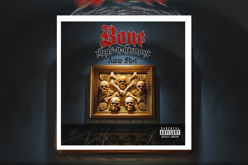Bizzy Bone, Wish Bone, Layzie Bone, Flesh-n-Bone and Krayzie Bone. Bone Thugs-N-Harmony Reunite on First New Single in 20 Years: "Aww Shit" release info stream premiere hip hop east coast new music
