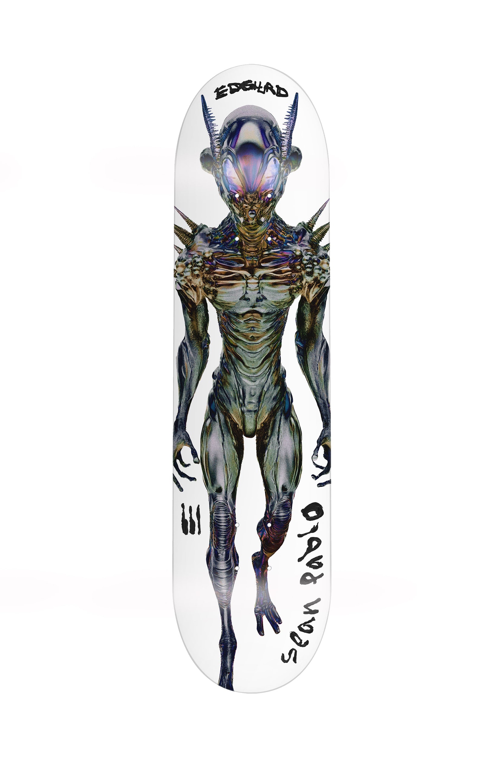 EDGLRD Drops Alien 'FLEXRX' Skate Deck Collection Skateboarding Art Artworks