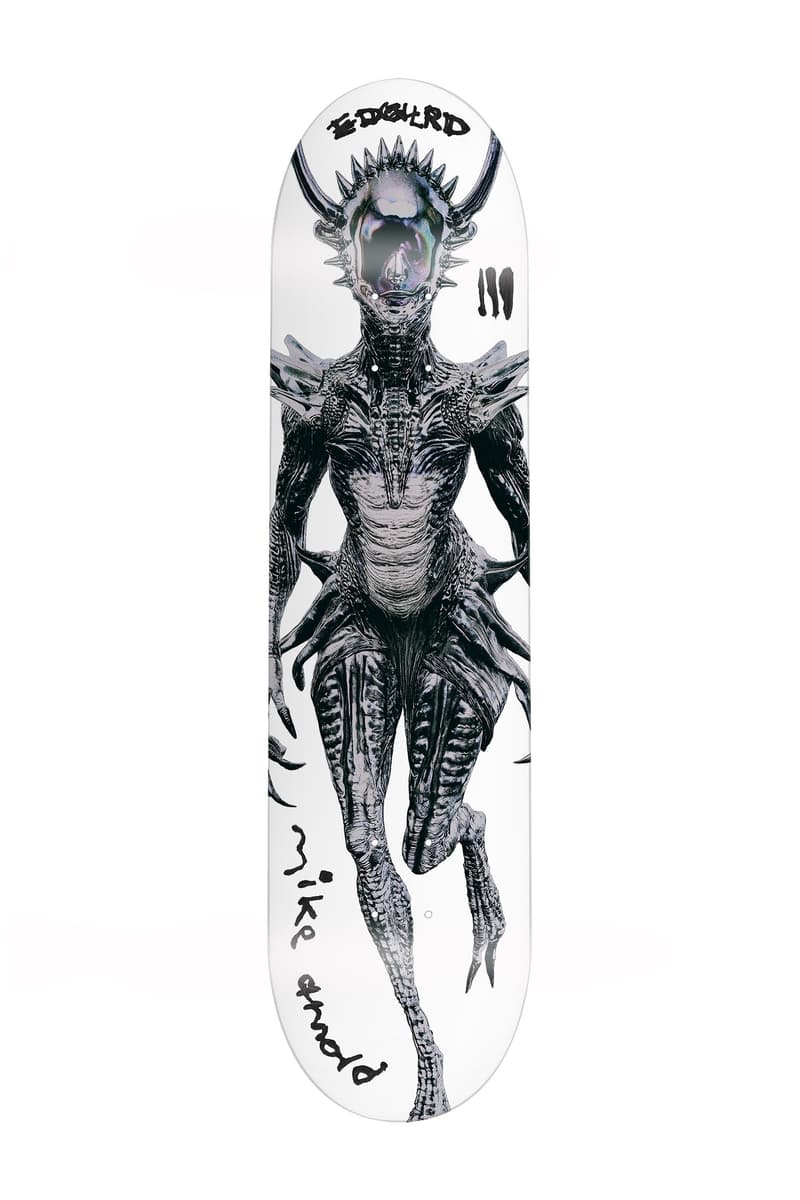 EDGLRD Drops Alien 'FLEXRX' Skate Deck Collection Skateboarding Art Artworks