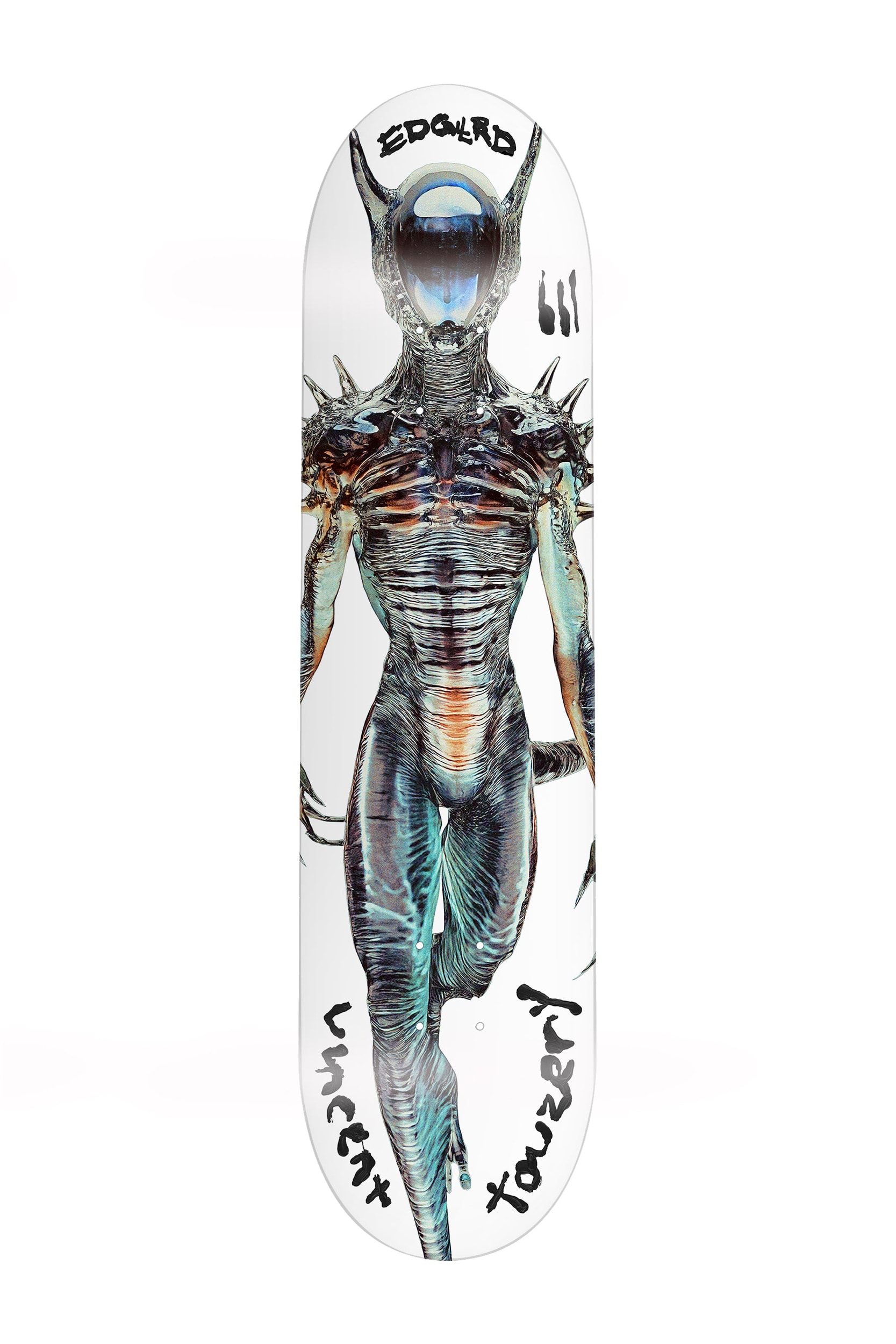 EDGLRD Drops Alien 'FLEXRX' Skate Deck Collection Skateboarding Art Artworks
