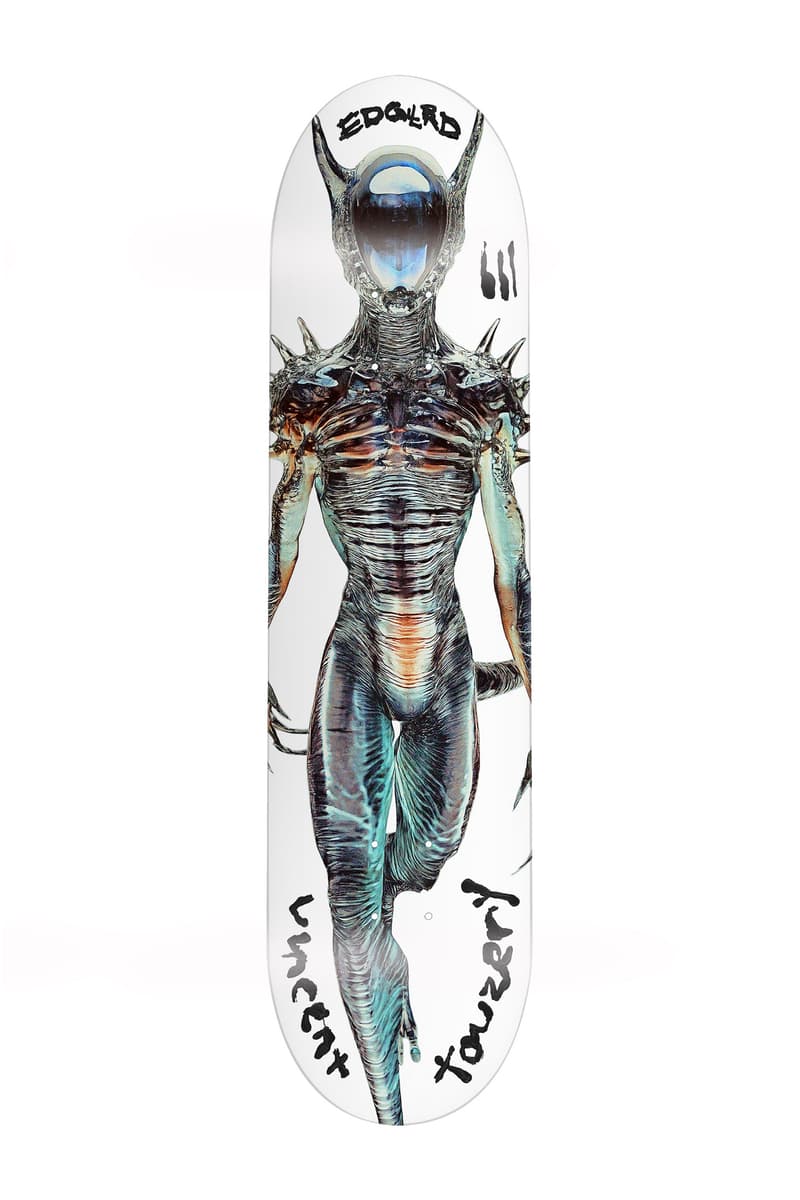 EDGLRD Drops Alien 'FLEXRX' Skate Deck Collection Skateboarding Art Artworks