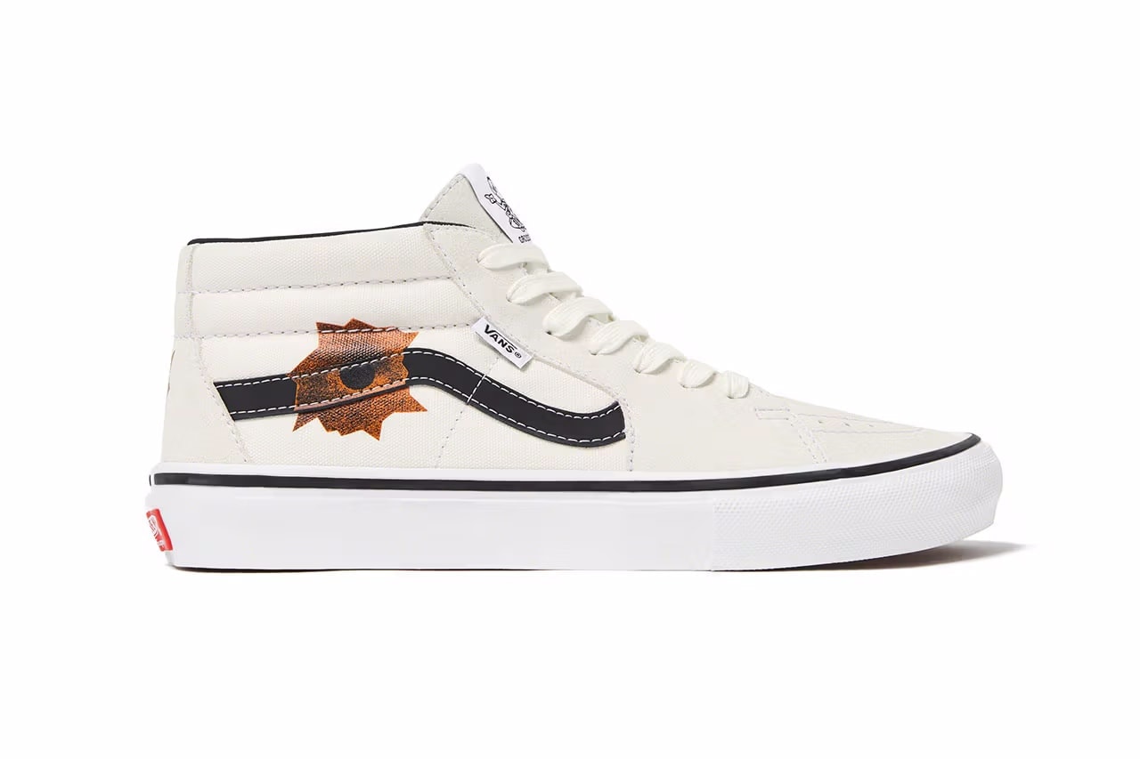 Nate Lowman Supreme Vans Skate Grosso Mid Release Date info store list buying guide photos price