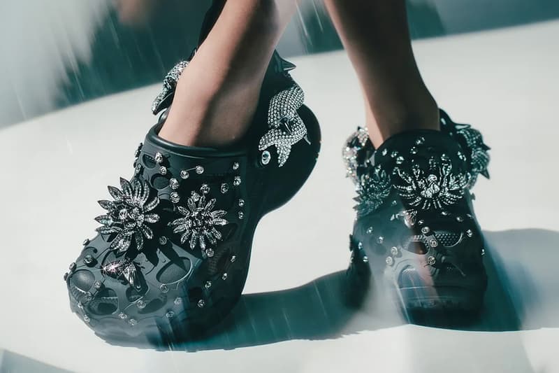 Swarovski x Crocs Collection Set for May 2025 Release classic clog foam jibbitz charms