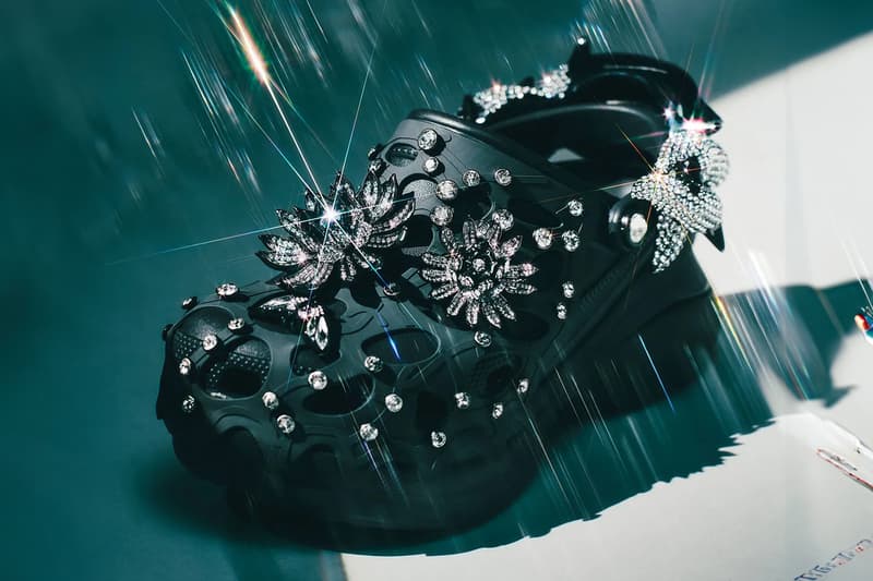 Swarovski x Crocs Collection Set for May 2025 Release classic clog foam jibbitz charms