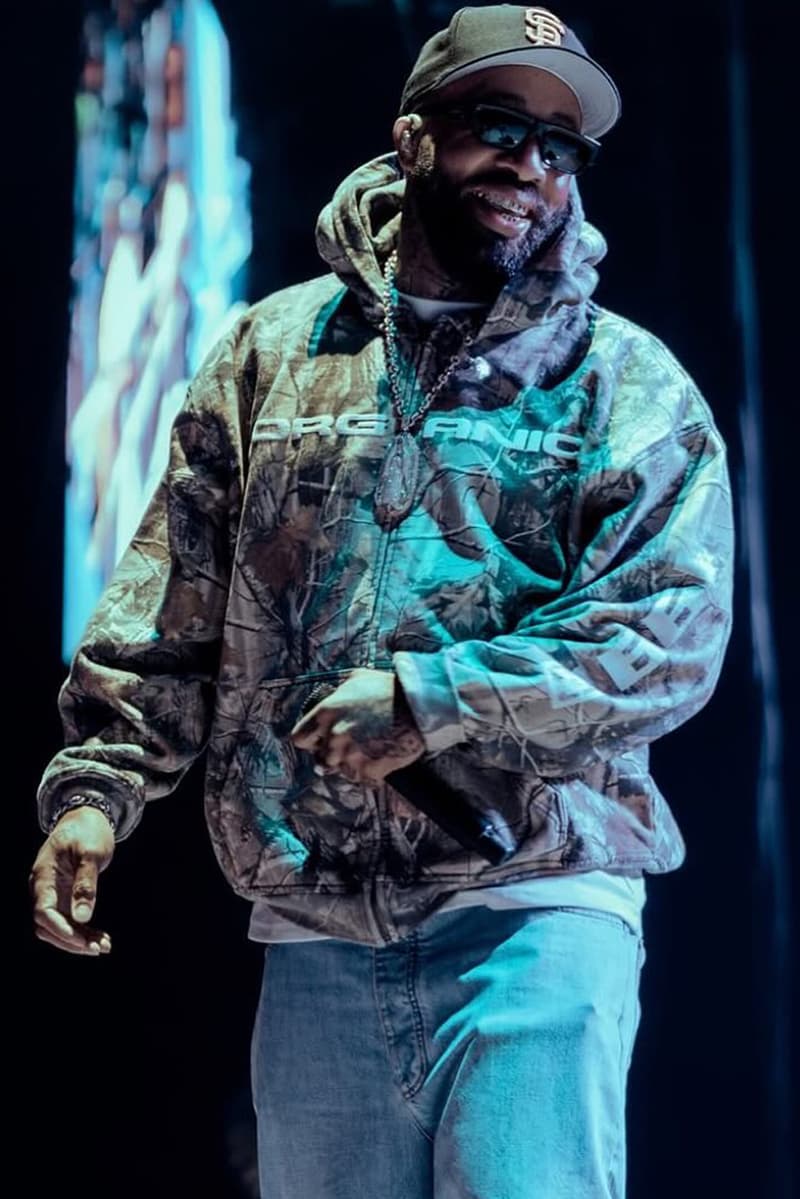 Larry June's Midnight Organic Brand Drops Second Spring 2025 Collection release info hoodie rapper orange release info price graphic tour 