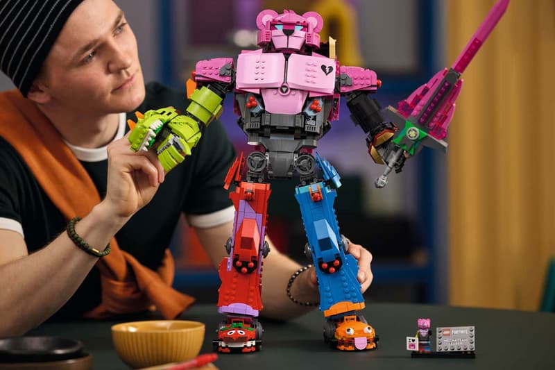 LEGO x Fortnite Klombo and Mecha Brick Set Release Info