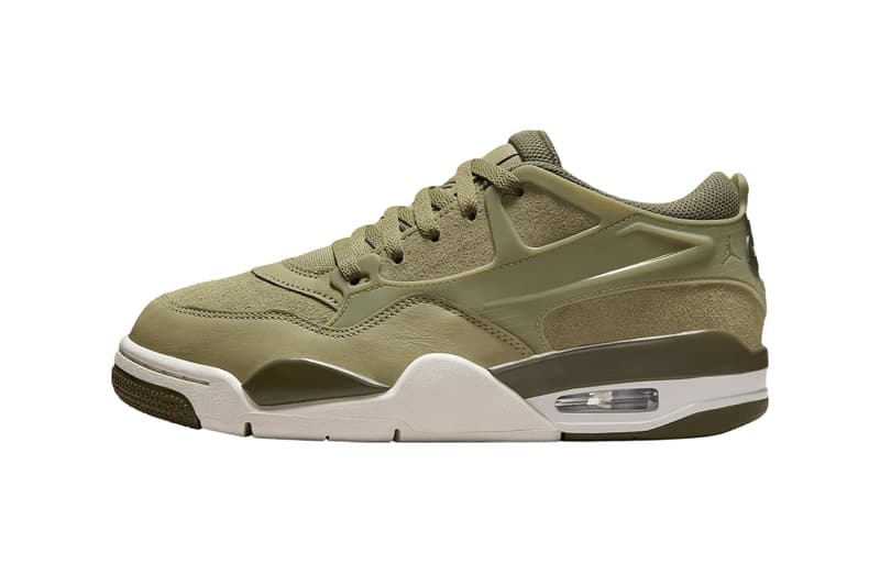 Air Jordan 4 RM Surfaces in "Neutral Olive" Neutral Olive/Medium Olive-Phantom IB7694-201 jordan brand nigel sylvester