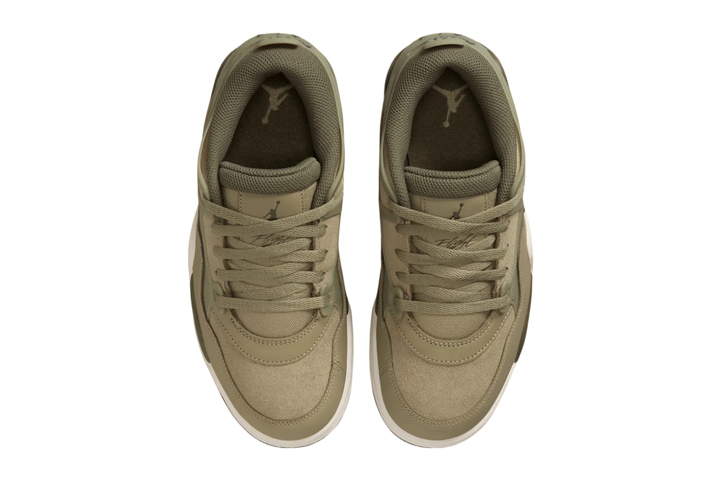 Air Jordan 4 RM Surfaces in "Neutral Olive" Neutral Olive/Medium Olive-Phantom IB7694-201 jordan brand nigel sylvester