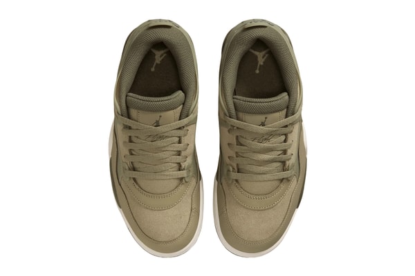 Air Jordan 4 RM Surfaces in "Neutral Olive" Neutral Olive/Medium Olive-Phantom IB7694-201 jordan brand nigel sylvester