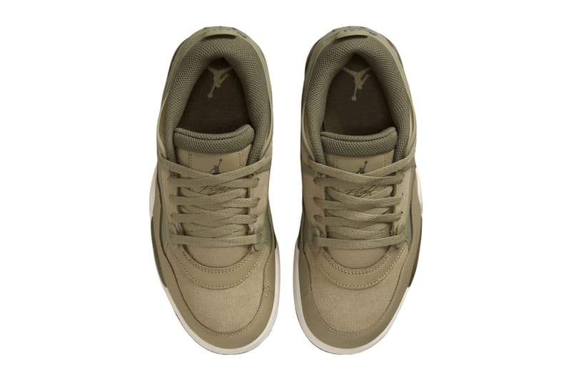 Air Jordan 4 RM Surfaces in "Neutral Olive" Neutral Olive/Medium Olive-Phantom IB7694-201 jordan brand nigel sylvester