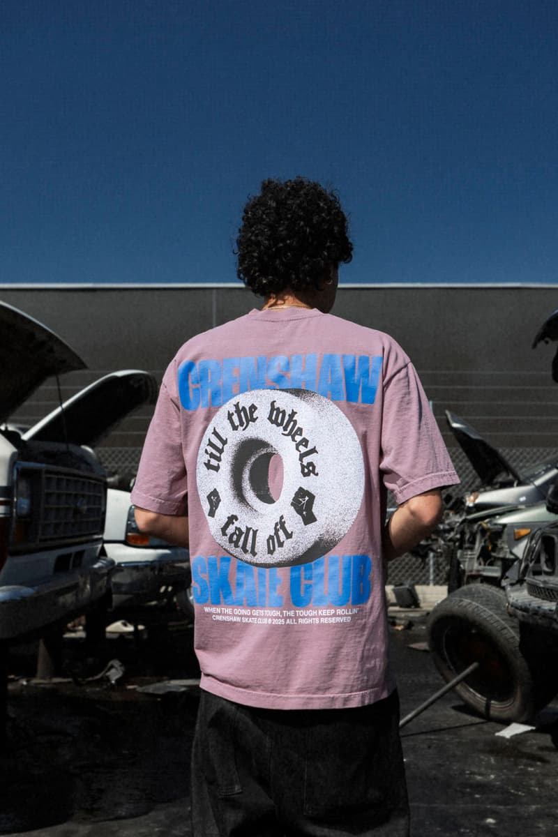 Crenshaw Skate Club Presents Its Seasonal Lineup of Spring Tees release info drop price tobey california southern 