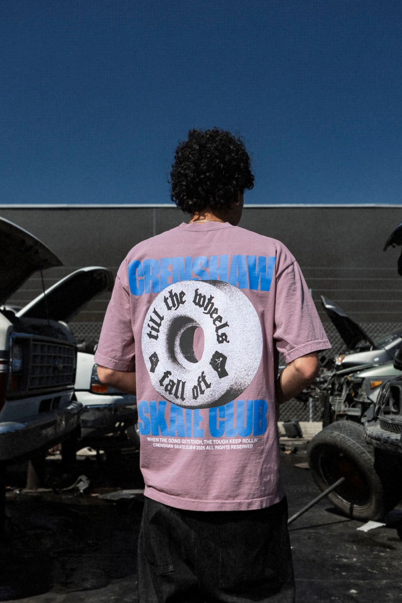 Crenshaw Skate Club Presents Its Seasonal Lineup of Spring Tees release info drop price tobey california southern 