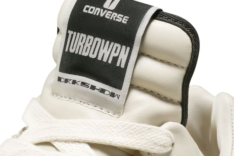 Rick Owens DRKSHDW x Converse Weapon TURBOWPN Ox Release Info