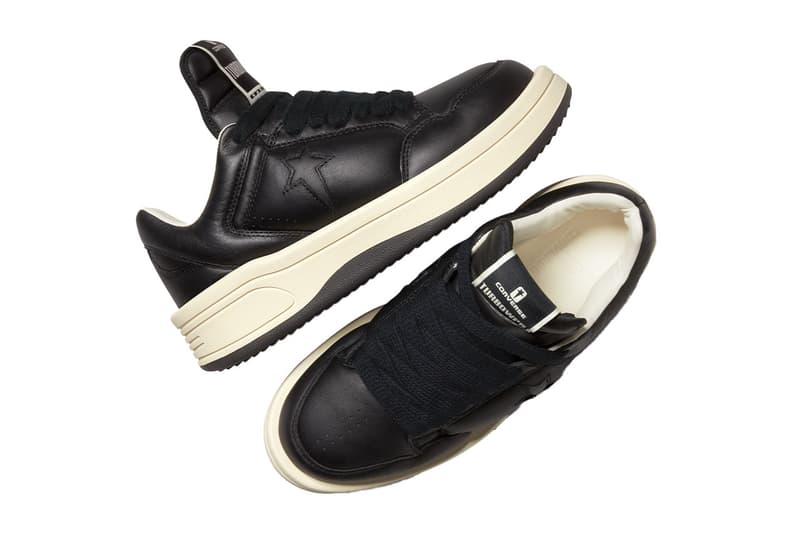Rick Owens DRKSHDW x Converse Weapon TURBOWPN Ox Release Info