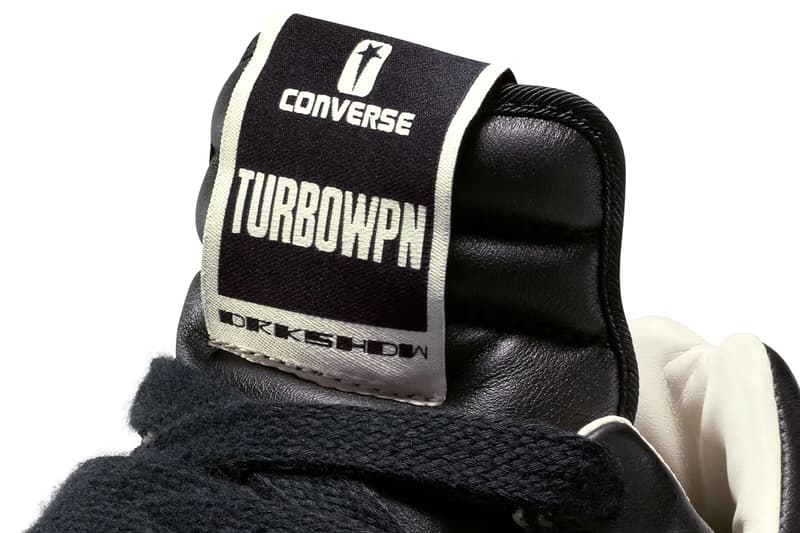 Rick Owens DRKSHDW x Converse Weapon TURBOWPN Ox Release Info