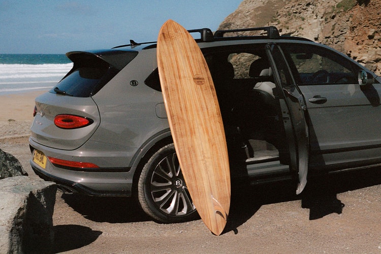 Bentley Crafts a Bespoke Surfboard With Marnie Rays and Otter Surfboards