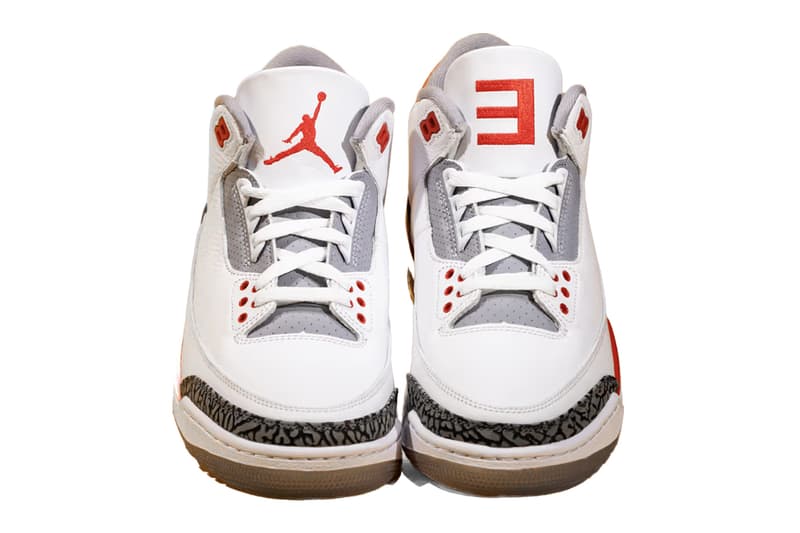 Eminem Air Jordan 3 Super Bowl Info sample lvi performance halftime slim shady exclusive