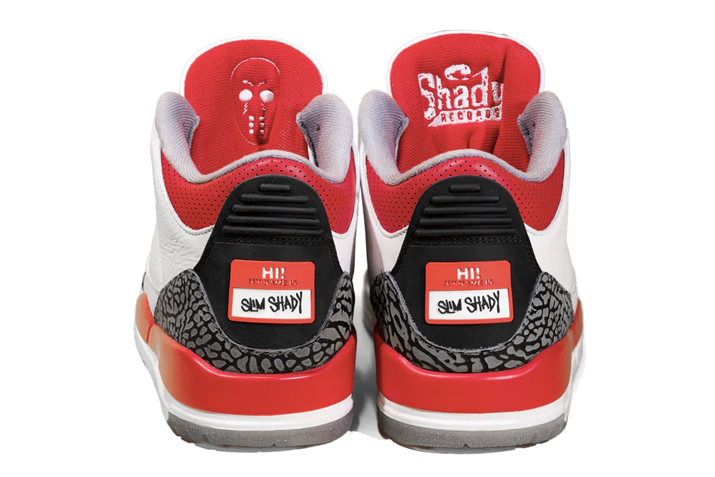 Eminem Air Jordan 3 Super Bowl Info sample lvi performance halftime slim shady exclusive