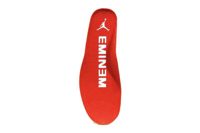 Eminem Air Jordan 3 Super Bowl Info sample lvi performance halftime slim shady exclusive