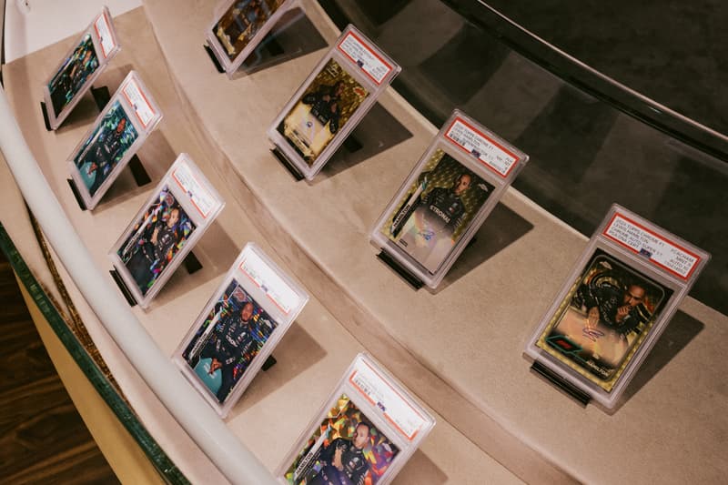 fanatics collectibles flagship store london regent street trading cards topps merlin match attax opening nfl football display home of the hobby