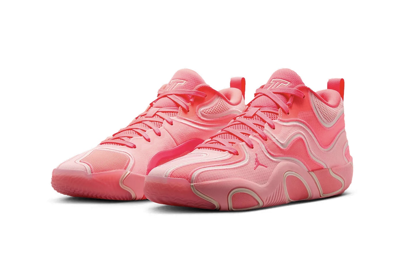 Jordan Tatum 3 "Put 'Em In A Blender" FZ6598-600 Pink Tint/Lava Glow/Hot Punch/Guava Ice jayson tatum deuce nike swoosh