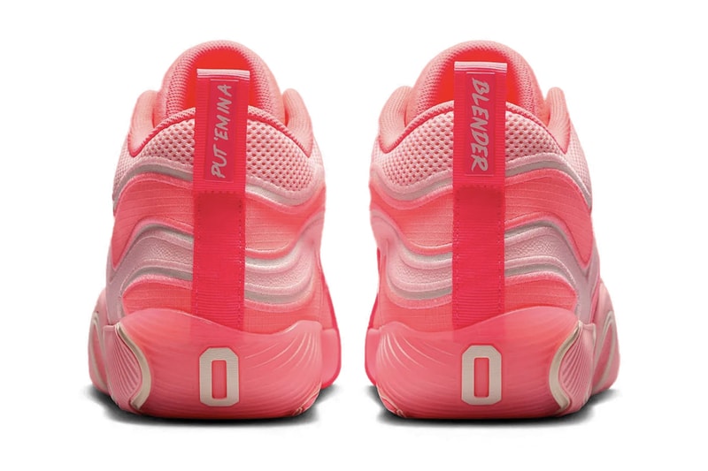 Jordan Tatum 3 "Put 'Em In A Blender" FZ6598-600 Pink Tint/Lava Glow/Hot Punch/Guava Ice jayson tatum deuce nike swoosh
