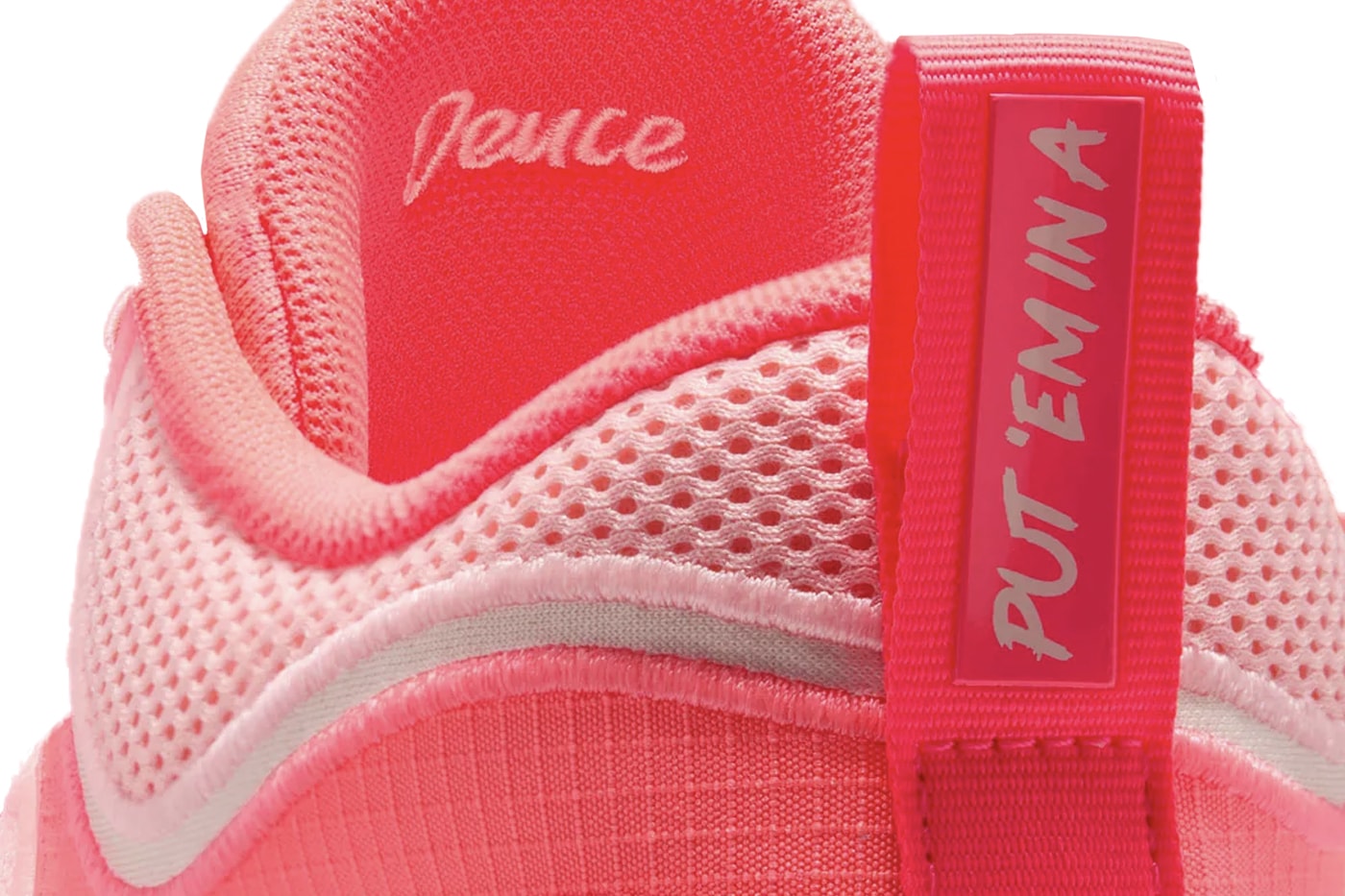 Jordan Tatum 3 "Put 'Em In A Blender" FZ6598-600 Pink Tint/Lava Glow/Hot Punch/Guava Ice jayson tatum deuce nike swoosh