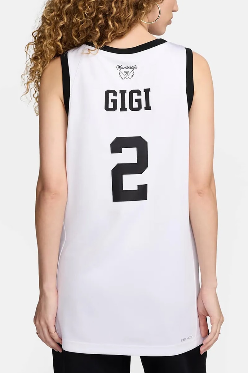 Nike Honors Gigi Bryant With "Mambacita" Jersey Collection kobe bryant black mamba basketball