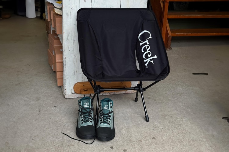 Quiet Mountain Cafe and Creek Angler's Device Celebrate EPOCH's 10th Anniversary with A Collaborative Boot and Helinox Chair
