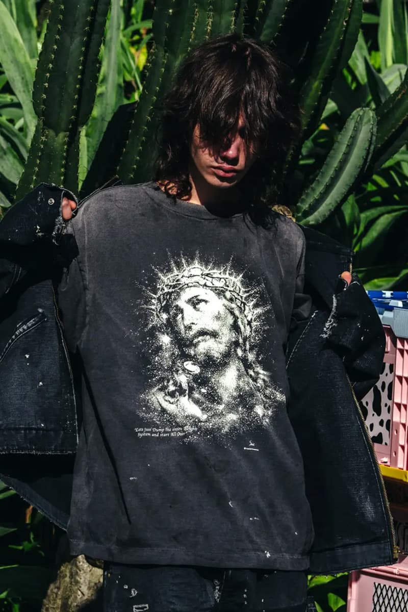 ©SAINT Mxxxxxx 'The Dark Knight' Joker Heath Ledger SS25 Capsule Collection Collaboration Release Info Yuta Hosokawa Cali Dewitt