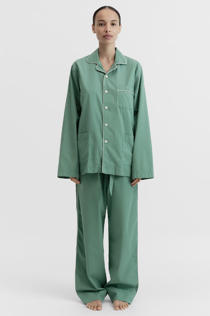Tekla Spring 2025 Collection Piping Poplin Sleepwear Bedding New Colorways Release Info