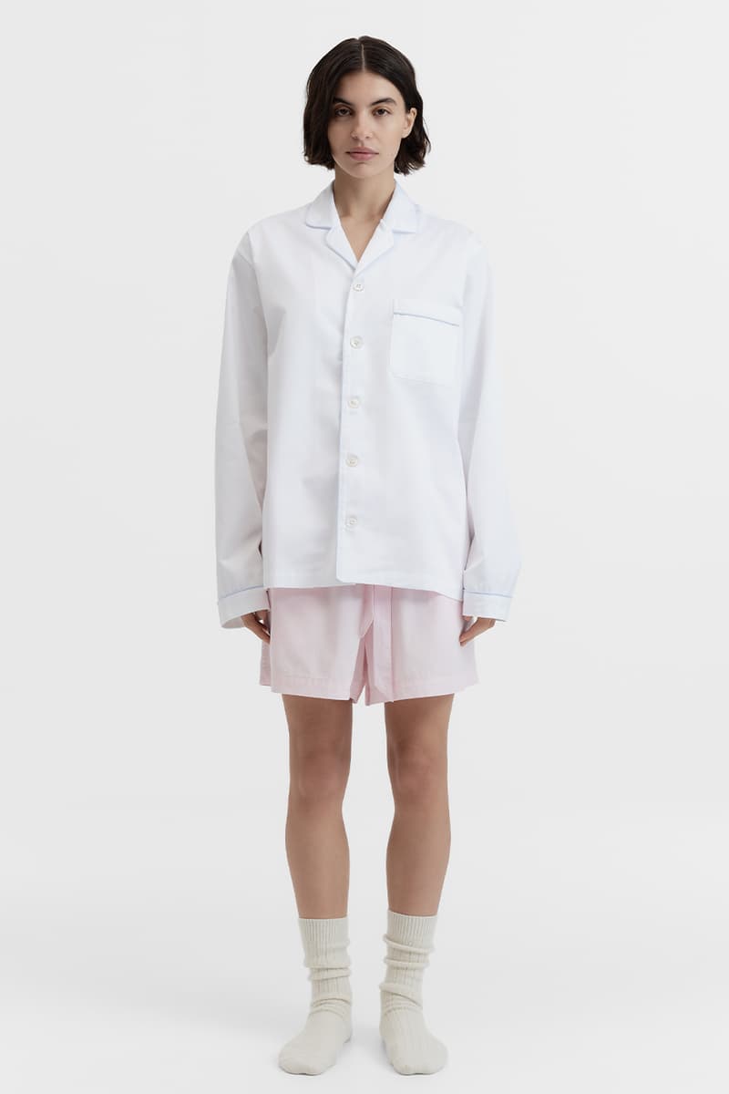 Tekla Spring 2025 Collection Piping Poplin Sleepwear Bedding New Colorways Release Info