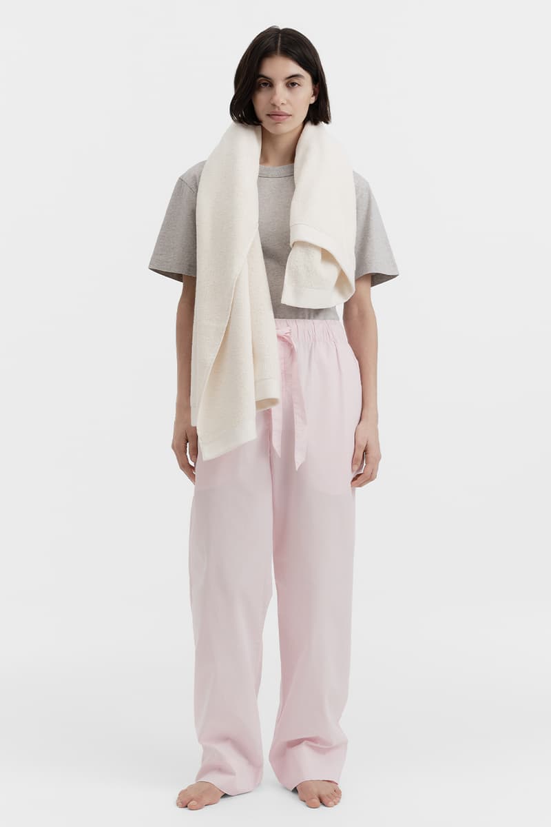 Tekla Spring 2025 Collection Piping Poplin Sleepwear Bedding New Colorways Release Info