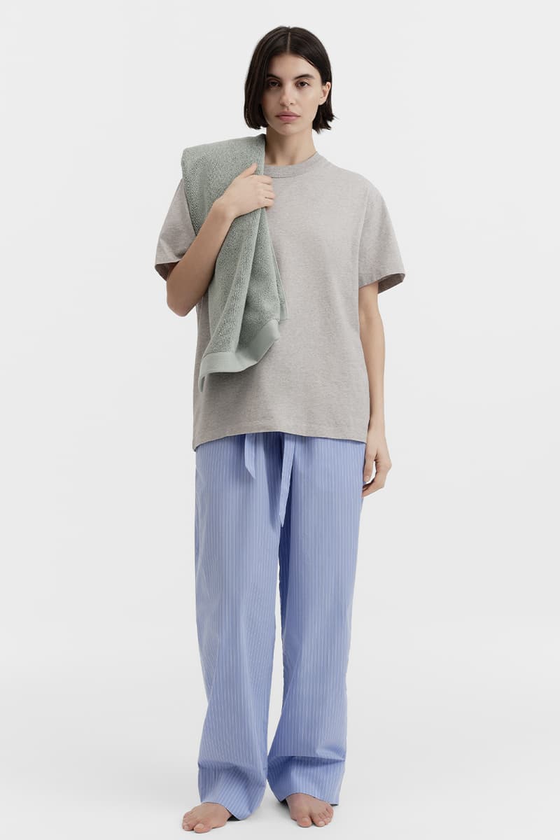 Tekla Spring 2025 Collection Piping Poplin Sleepwear Bedding New Colorways Release Info