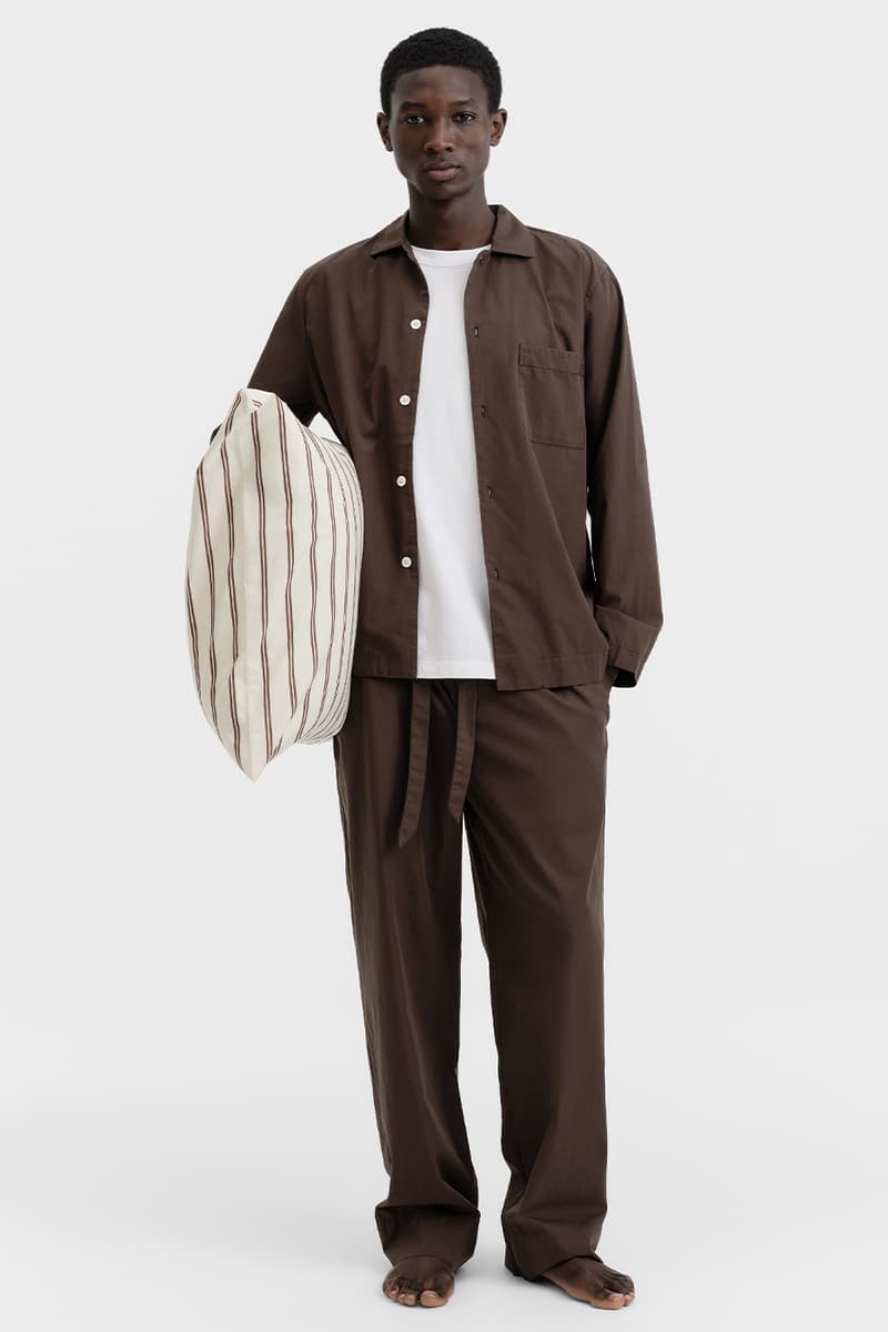 Tekla Spring 2025 Collection Piping Poplin Sleepwear Bedding New Colorways Release Info