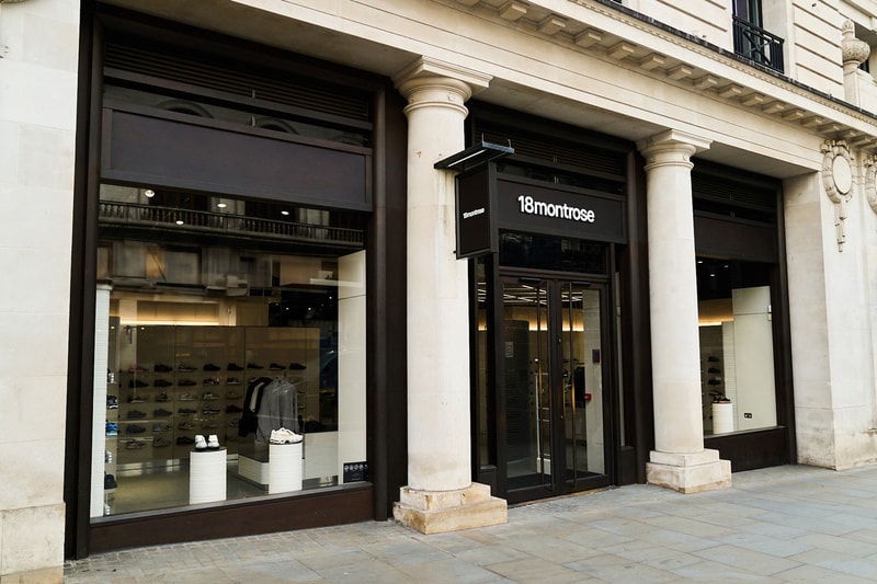 18montrose london flagship regent street stores hoka asics salomon london marathon streetwear fashion sneakers