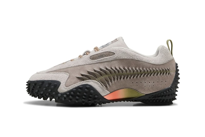 Aries x Puma Mostro Craft 401318-02 401318-01 Mostro Mid 401192-01 Collaboration Release Info formstip temple logo 