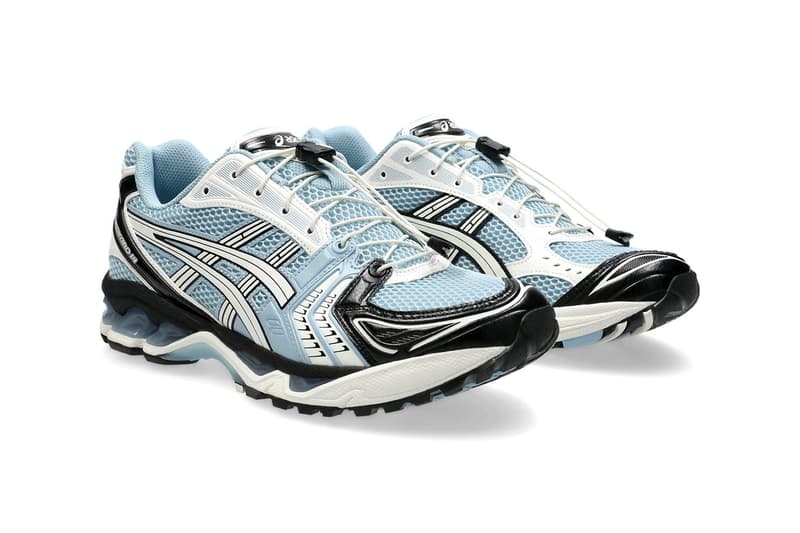 ASICS GEL-KAYANO 14 Unlimited Pack Surfaces in "Mist/Cream" 1203A549.400 exclusive international releease