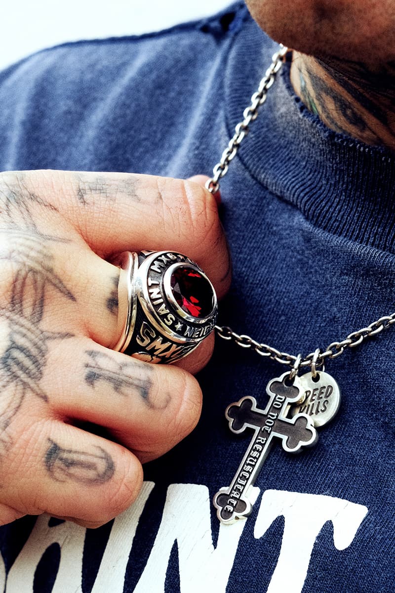 NEIGHBORHOOD and ©SAINT Mxxxxxx Run It Back collab capsule drop lookbook collection release info 
