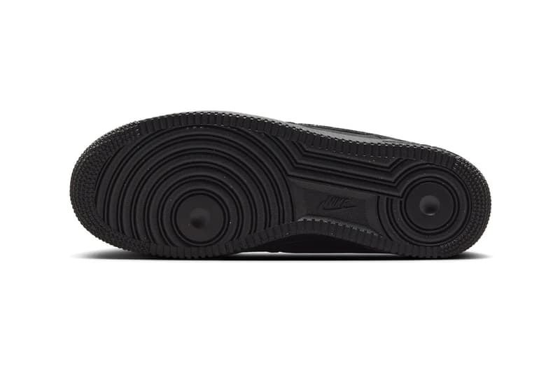 Official Look at the Nike Air Force 1 Low "Black Cat" summer HQ1966-002 suede