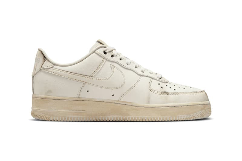 .SWOOSH Nike Air Force 1 Low Dirty Triple White HJ9346-100 Info release date store list buying guide photos price