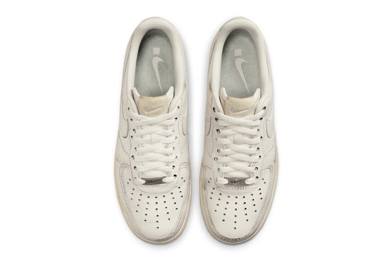 .SWOOSH Nike Air Force 1 Low Dirty Triple White HJ9346-100 Info release date store list buying guide photos price
