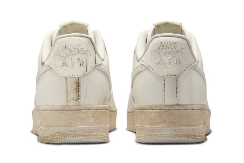 .SWOOSH Nike Air Force 1 Low Dirty Triple White HJ9346-100 Info release date store list buying guide photos price