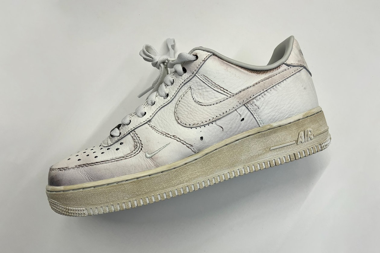 .SWOOSH Nike Air Force 1 Low Dirty Triple White HJ9346-100 Info release date store list buying guide photos price