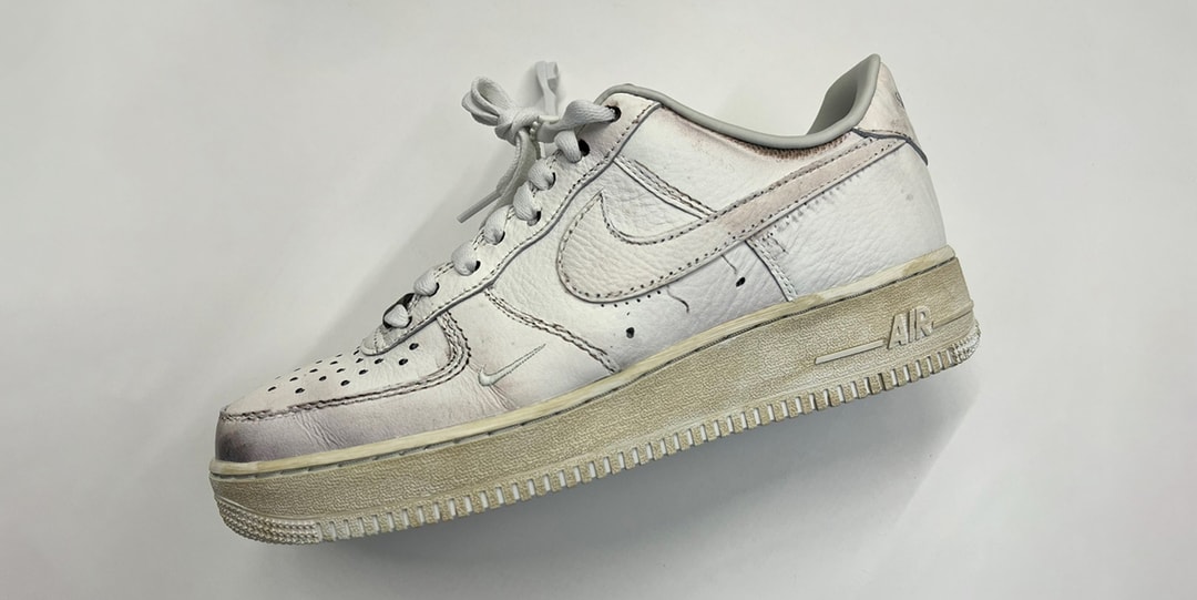 This Dirtied Nike Air Force 1 Low Gets Cleaner With Each Step